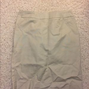 Merona khaki pencil skirt